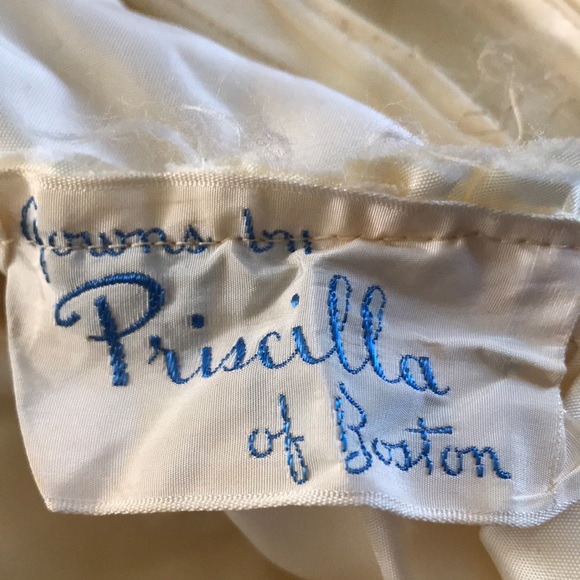 Priscilla of Boston Vintage 1950 wedding dress - Picture 2 of 10